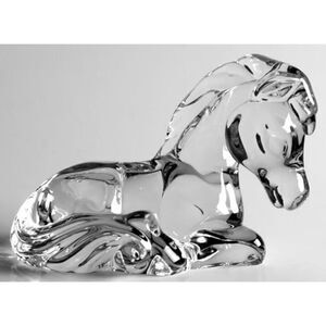 Princess House Clear Pony Figurine